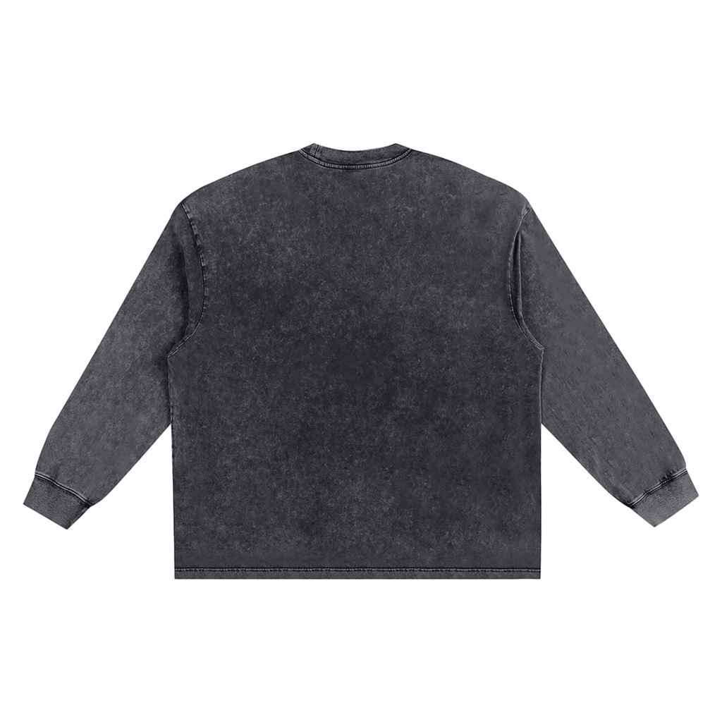Snow Washed Alien Long Sleeve T-Shirt